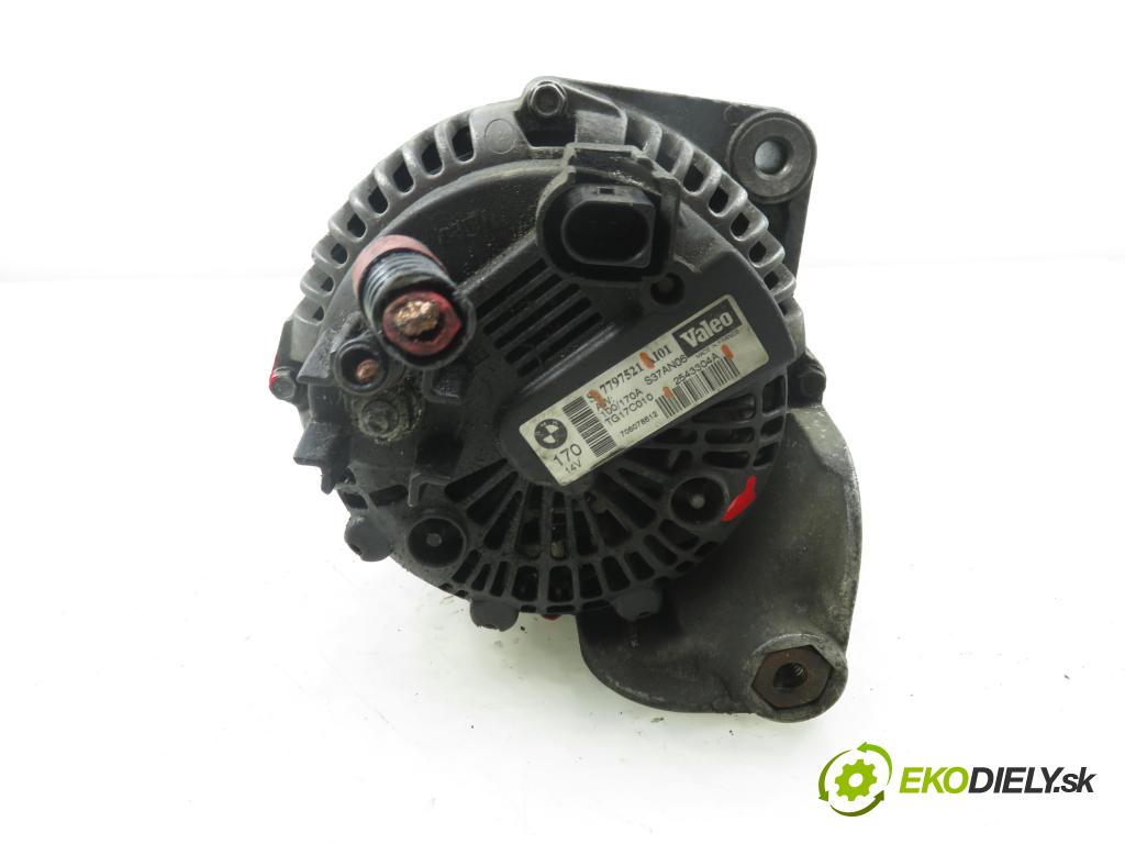 BMW 5 (E60) SEDAN 2006 120,00 520 d - M47 D20 (204D4) 1995,00 Alternátor 7797521 ; 2543304A (Alternátor)