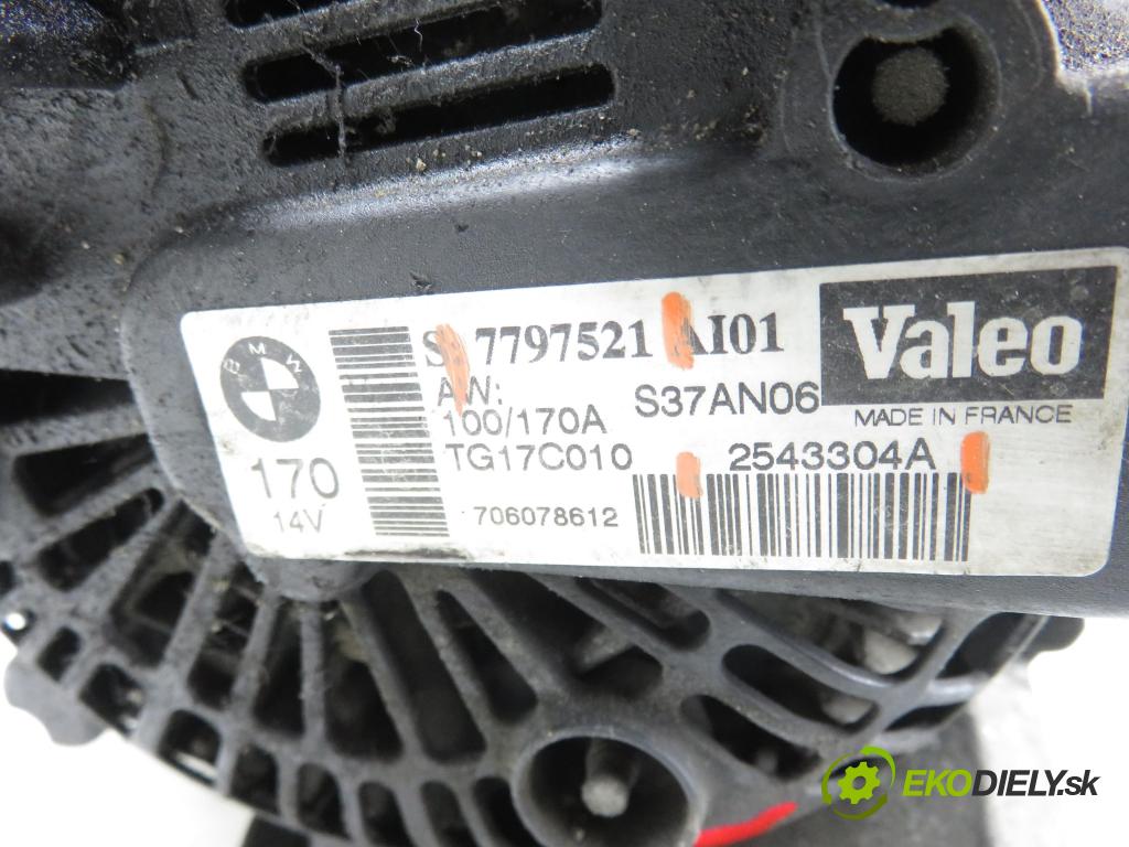 BMW 5 (E60) SEDAN 2006 120,00 520 d - M47 D20 (204D4) 1995,00 Alternátor 7797521 ; 2543304A (Alternátor)