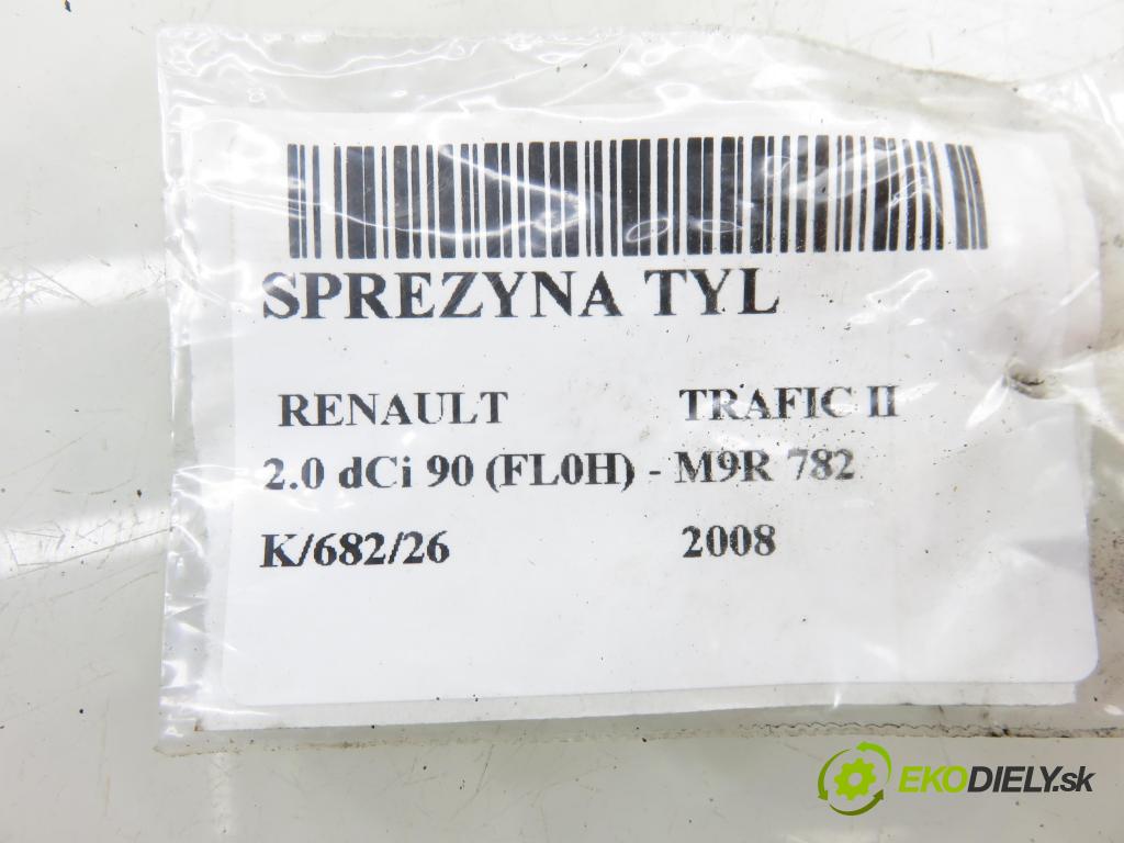 RENAULT TRAFIC II Skrzynia (FL) FURGON 2008 0,00 2.0 dCi 90 (FL0H) - M9R 782 1995,00 Pružina zadné