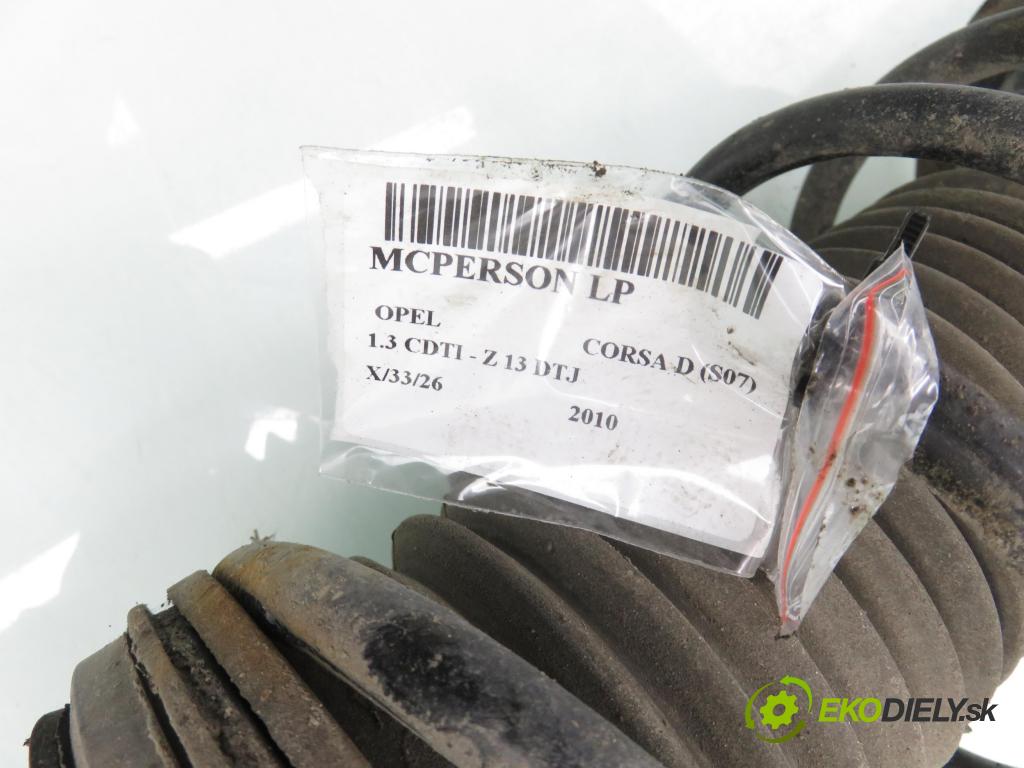OPEL CORSA D (S07) HB 2010 55,00 1.3 CDTI - Z 13 DTJ 1248,00 MCPERSON LP