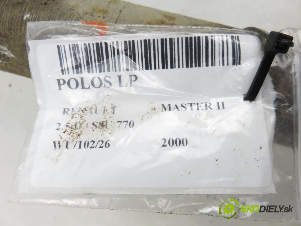 RENAULT MASTER II Platforma / podwozie (ED/HD/UD) KABINA/PLATFORMA 2000 59,00 2.5 D - S8U 770 2499,00 Poloos LP