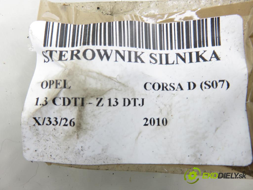 OPEL CORSA D (S07) HB 2010 55,00 1.3 CDTI - Z 13 DTJ 1248,00 řídící jednotka motora 55568383KZ