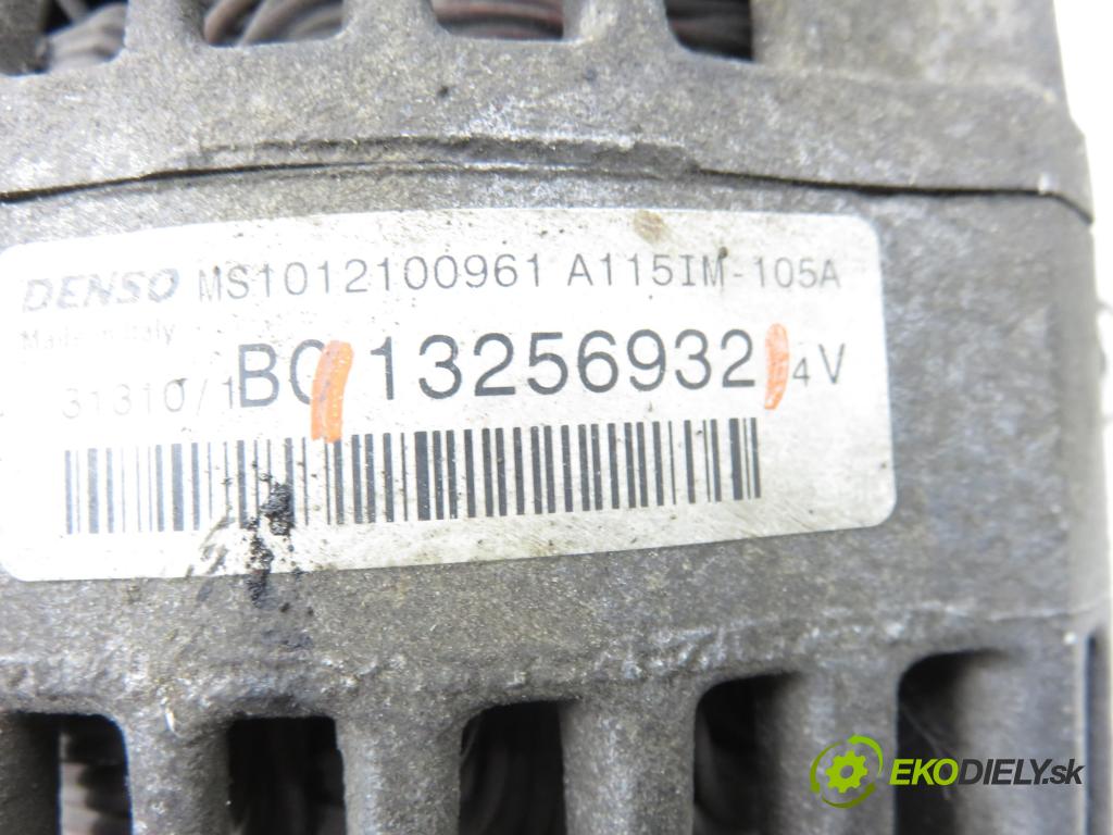 OPEL CORSA D (S07) HB 2010 55,00 1.3 CDTI - Z 13 DTJ 1248,00 Alternátor 13256932 (Alternátor)