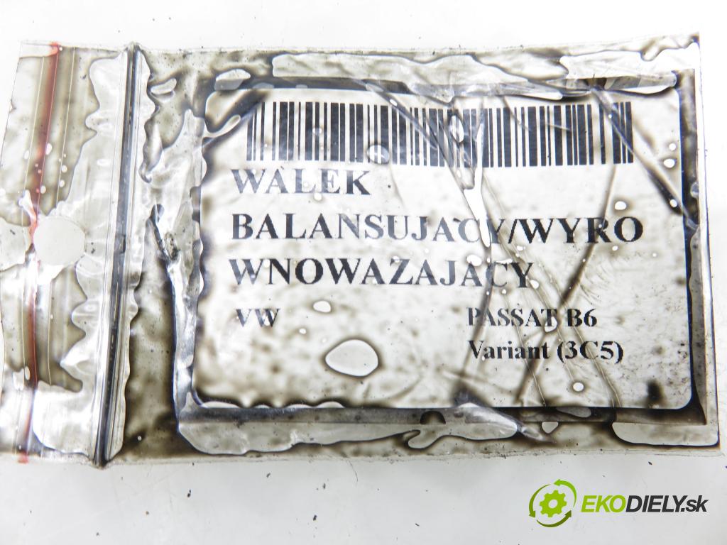 VW PASSAT B6 Variant (3C5) KOMBI 2006 103,00 2.0 TDI 16V - BKP 1968,00 VÁLEČEK VYVÁŽENÍ / RŮST 03G103537B ; 03G115105C