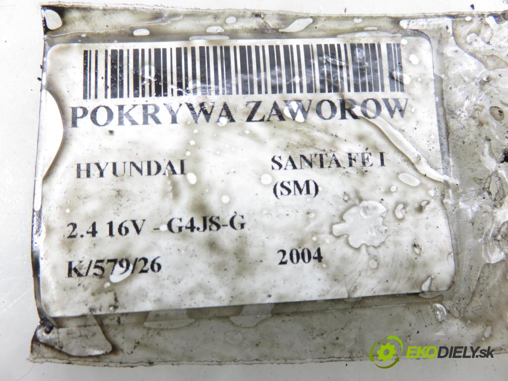 HYUNDAI SANTA FÉ I (SM) SUV 2004 107,00 2.4 16V 146 - G4JS-G 2351,00 kryt Ventilů