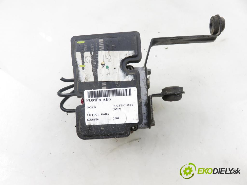 FORD FOCUS C-MAX (DM2) MINIVAN 2004 100,00 2.0 TDCi - G6DA 1997,00 Pumpa ABS 10097001083 ; 10020700304 ; 3M512M110CA (Pumpa ABS)