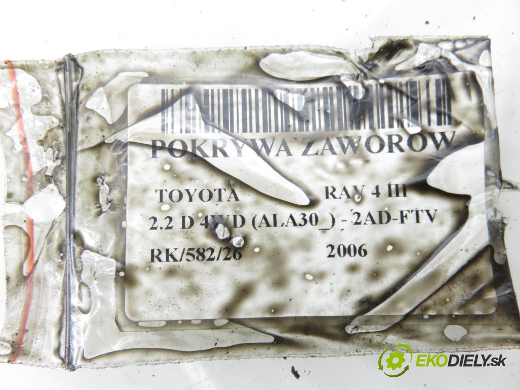 TOYOTA RAV 4 III (_A3_) SUV 2006 100,00 2.2 D 4WD (ALA30_) 136 - 2AD-FTV 2231,00 kryt Ventilů 112010R012