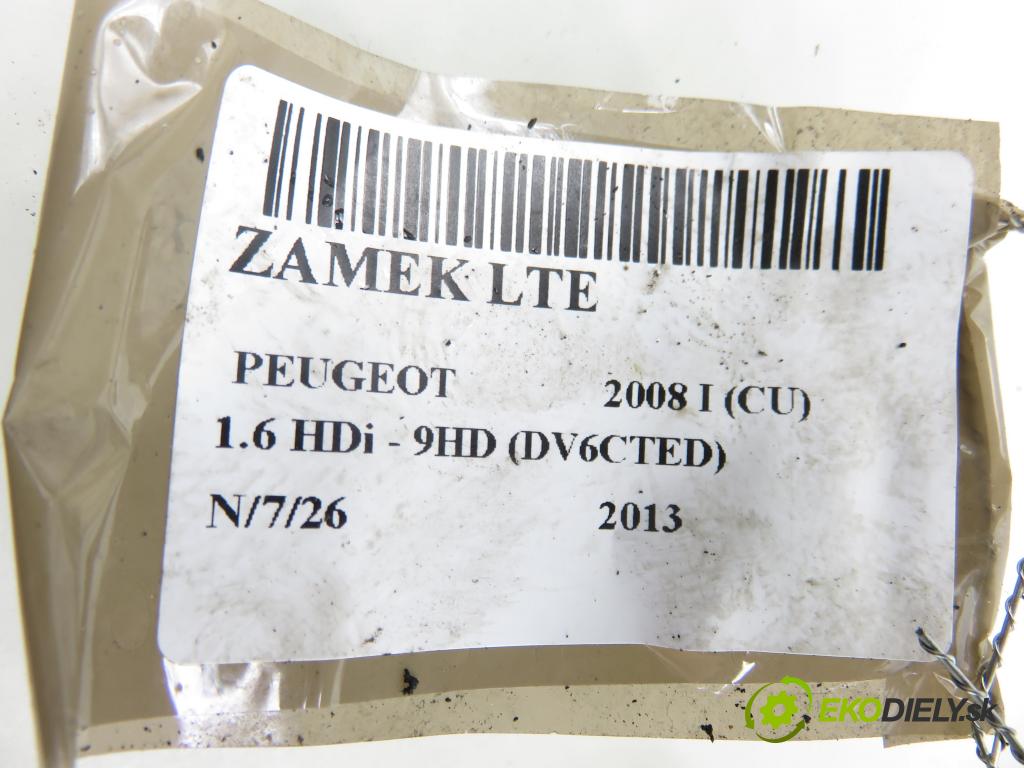 PEUGEOT 2008 I (CU_) KOMBI 2013 84,00 1.6 HDi - 9HD (DV6CTED) 1560,00 zámok LTE 45037185
