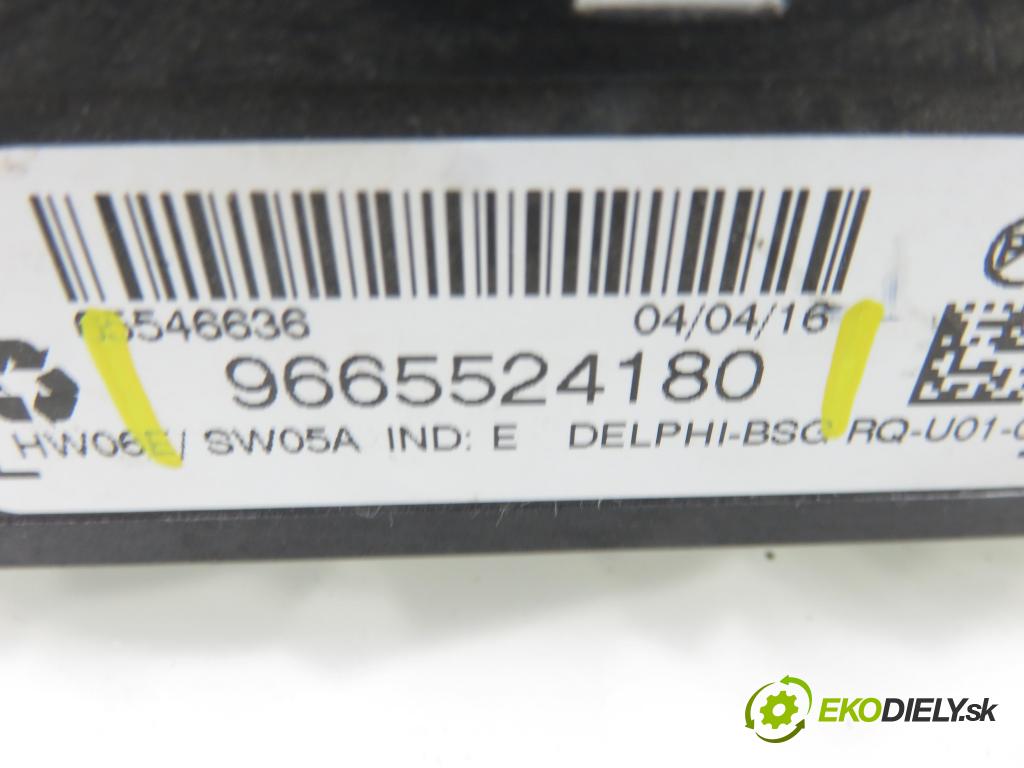 PEUGEOT 2008 I (CU_) KOMBI 2013 84,00 1.6 HDi - 9HD (DV6CTED) 1560,00 Riadiaca jednotka ťažného oka 9665524180