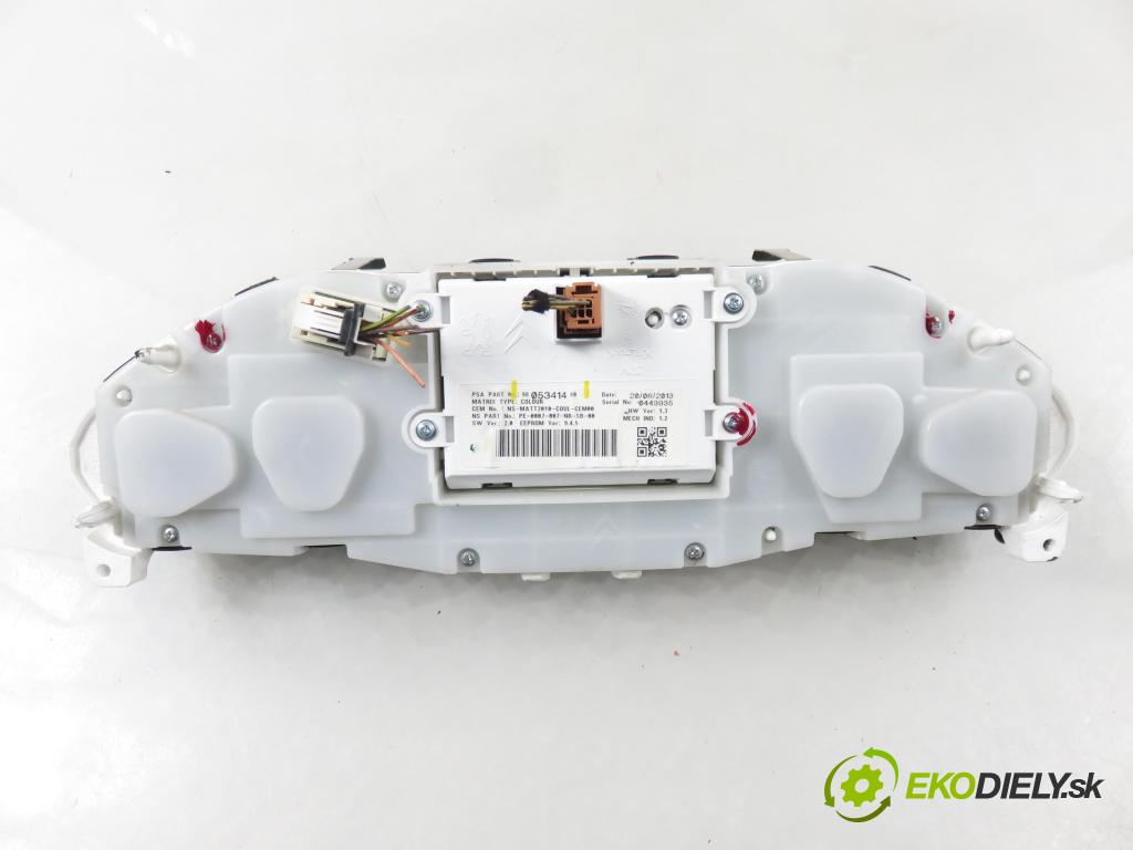 PEUGEOT 2008 I (CU_) KOMBI 2013 84,00 1.6 HDi - 9HD (DV6CTED) 1560,00 prístrojovka elektrický 9805341480