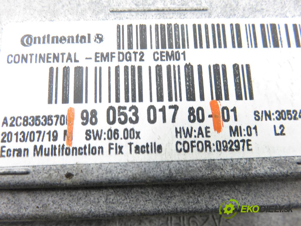 PEUGEOT 2008 I (CU_) KOMBI 2013 84,00 1.6 HDi - 9HD (DV6CTED) 1560,00 ZOBRAZIT: 9805301780