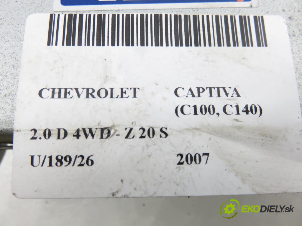 CHEVROLET CAPTIVA (C100, C140) SUV 2007 110,00 2.0 D 4WD 1991,00 Riadiaca jednotka prevodovky 96625112