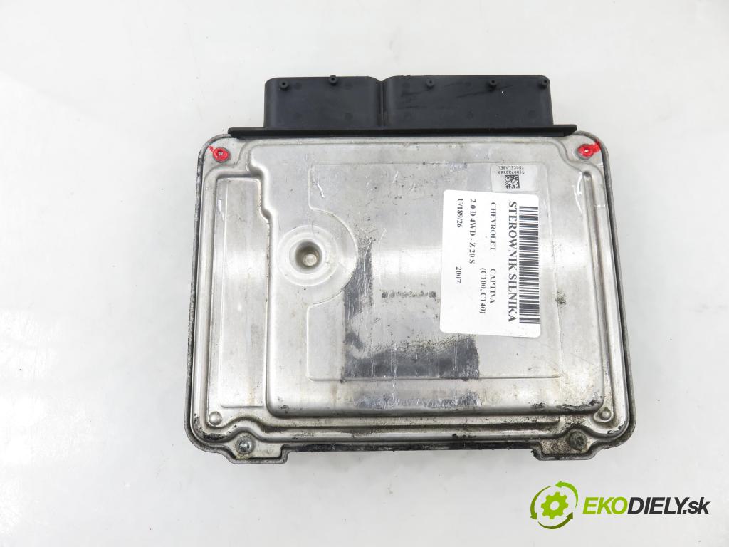 CHEVROLET CAPTIVA (C100, C140) SUV 2007 110,00 2.0 D 4WD 1991,00 Riadiaca jednotka Motor 0281014296 ; 96858577