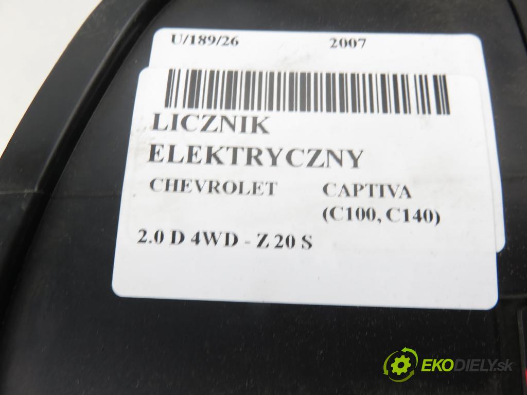 CHEVROLET CAPTIVA (C100, C140) SUV 2007 110,00 2.0 D 4WD 1991,00 prístrojovka elektrický 96858443