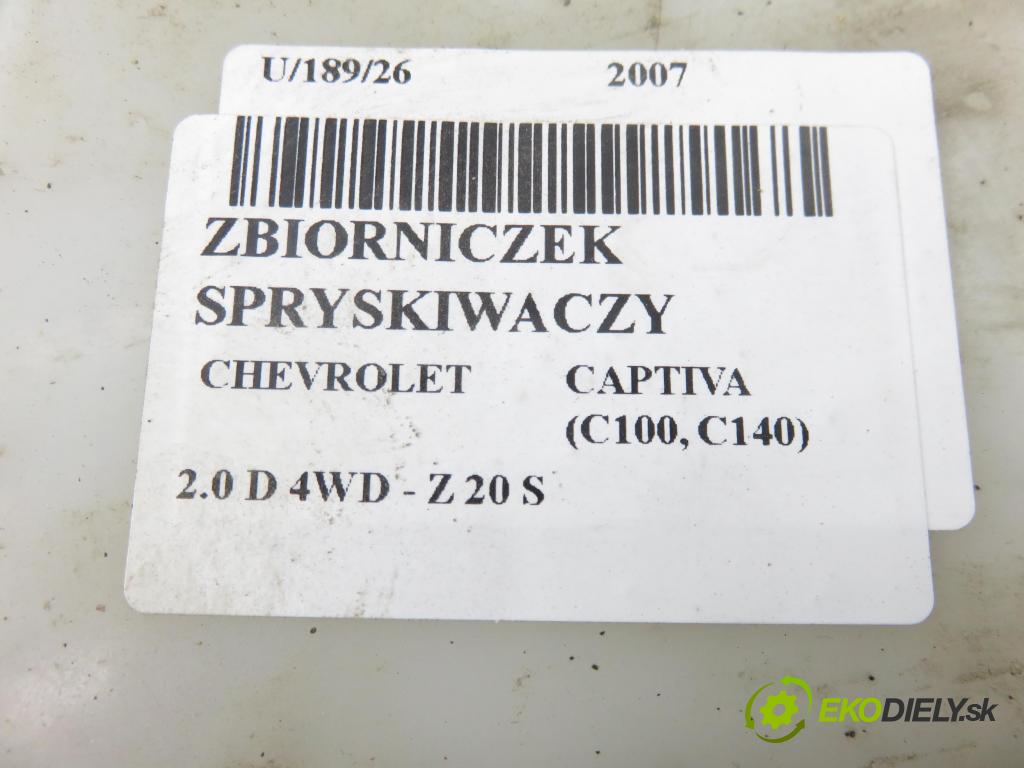 CHEVROLET CAPTIVA (C100, C140) SUV 2007 110,00 2.0 D 4WD 1991,00 Nádržka ostrekovačov  (Kľučka dverí ostatné)