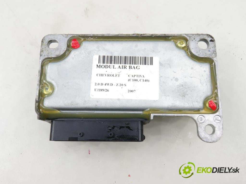 CHEVROLET CAPTIVA (C100, C140) SUV 2007 110,00 2.0 D 4WD 1991,00 MODUL air BAG 96810868