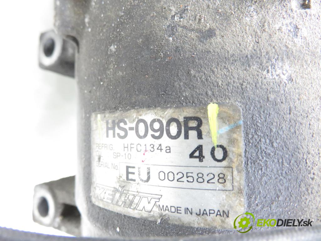 HONDA JAZZ II (GD_, GE3, GE2) HB 2004 57,00 1.2 i-DSI (GD5, GE2) - L12A1 1243,00 KOMPRESOR: klimatizace HS090R (Kompresor klimatizace)