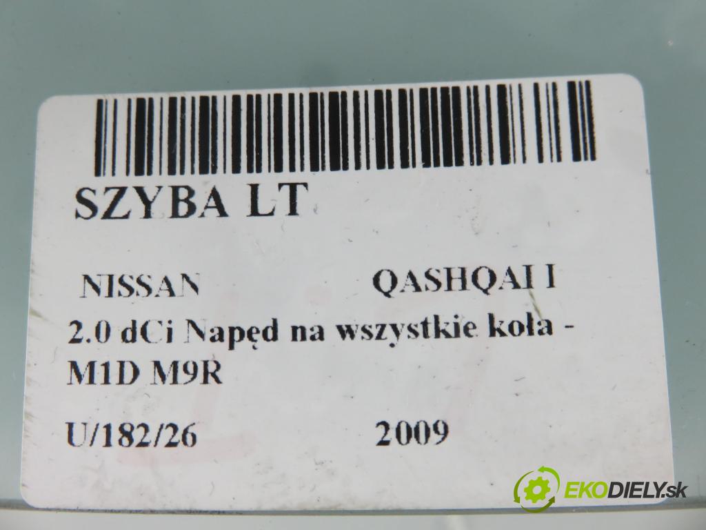 NISSAN QASHQAI / QASHQAI +2 I (J10, JJ10) SUV 2009 110,00 2.0 dCi AWD 150 - M1D M9R 1994,00 Okno LT