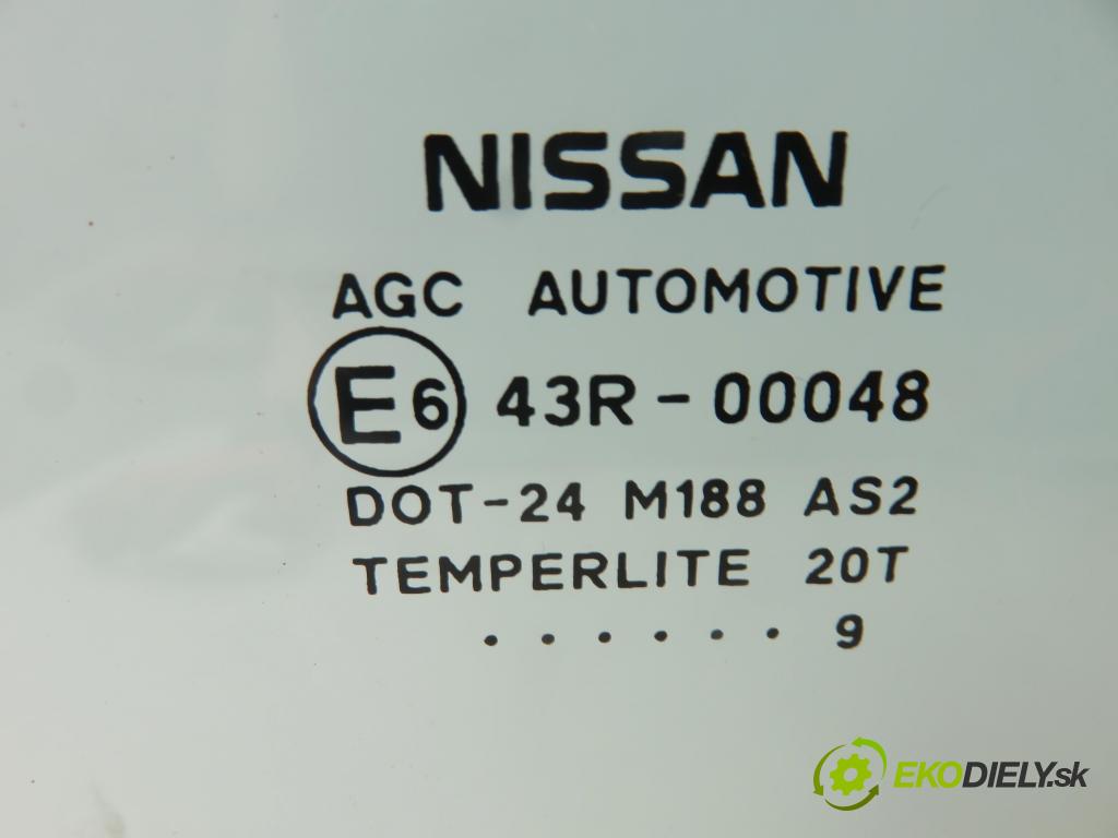 NISSAN QASHQAI / QASHQAI +2 I (J10, JJ10) SUV 2009 110,00 2.0 dCi AWD 150 - M1D M9R 1994,00 Okno pravé zadné