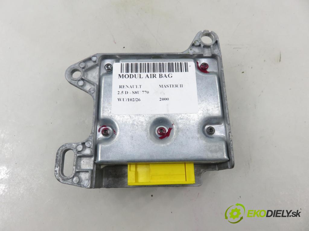 RENAULT MASTER II Platforma / podwozie (ED/HD/UD) KABINA/PLATFORMA 2000 59,00 2.5 D - S8U 770 2499,00 MODUL air BAG 8200027899 ; 8200027899A ; 550752100