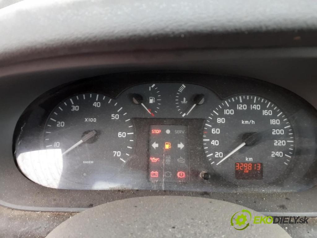 RENAULT SCENIC I (JA0/1_) MINIVAN 2001 75,00 1.9 dCi 102 - F9Q 732 1870,00 Prístrojovka elektrický 8200071820 ; P8200071820