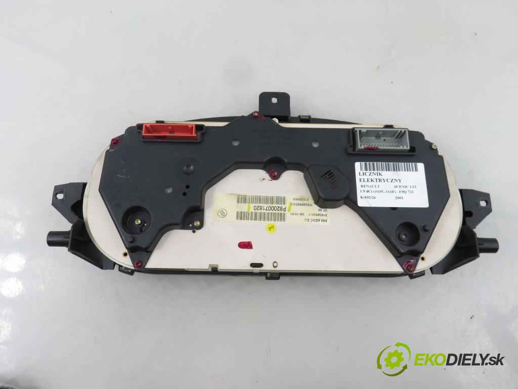 RENAULT SCENIC I (JA0/1_) MINIVAN 2001 75,00 1.9 dCi 102 - F9Q 732 1870,00 Prístrojovka elektrický 8200071820 ; P8200071820
