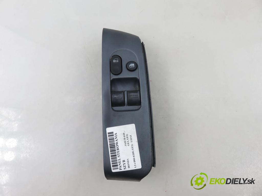 HONDA JAZZ II (GD_, GE3, GE2) HB 2004 57,00 1.2 i-DSI (GD5, GE2) - L12A1 1243,00 Panel ovládania okien 35750SAAG02M1