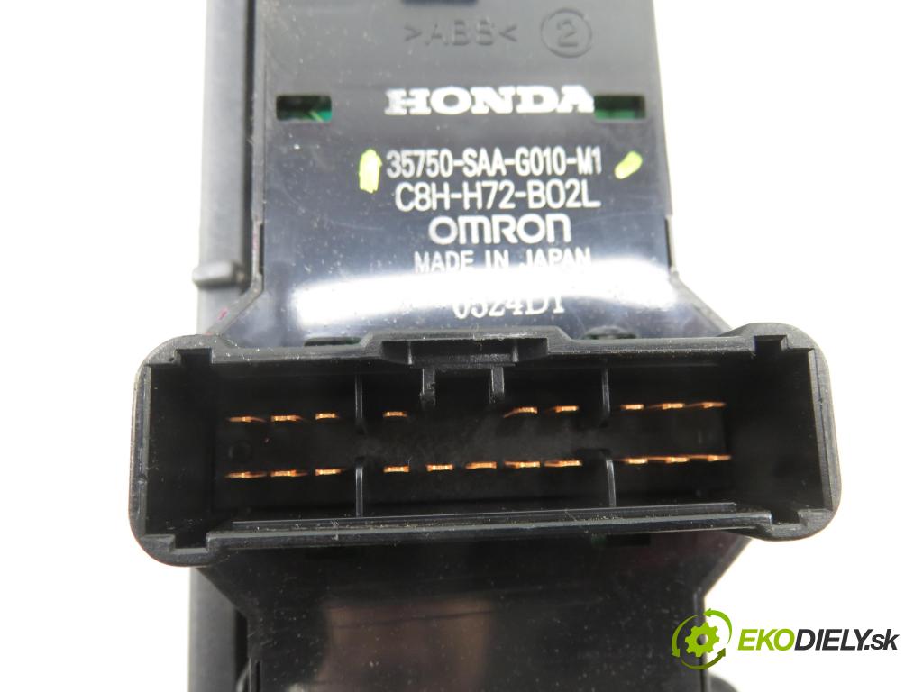 HONDA JAZZ II (GD_, GE3, GE2) HB 2004 57,00 1.2 i-DSI (GD5, GE2) - L12A1 1243,00 Panel ovládania okien 35750SAAG02M1