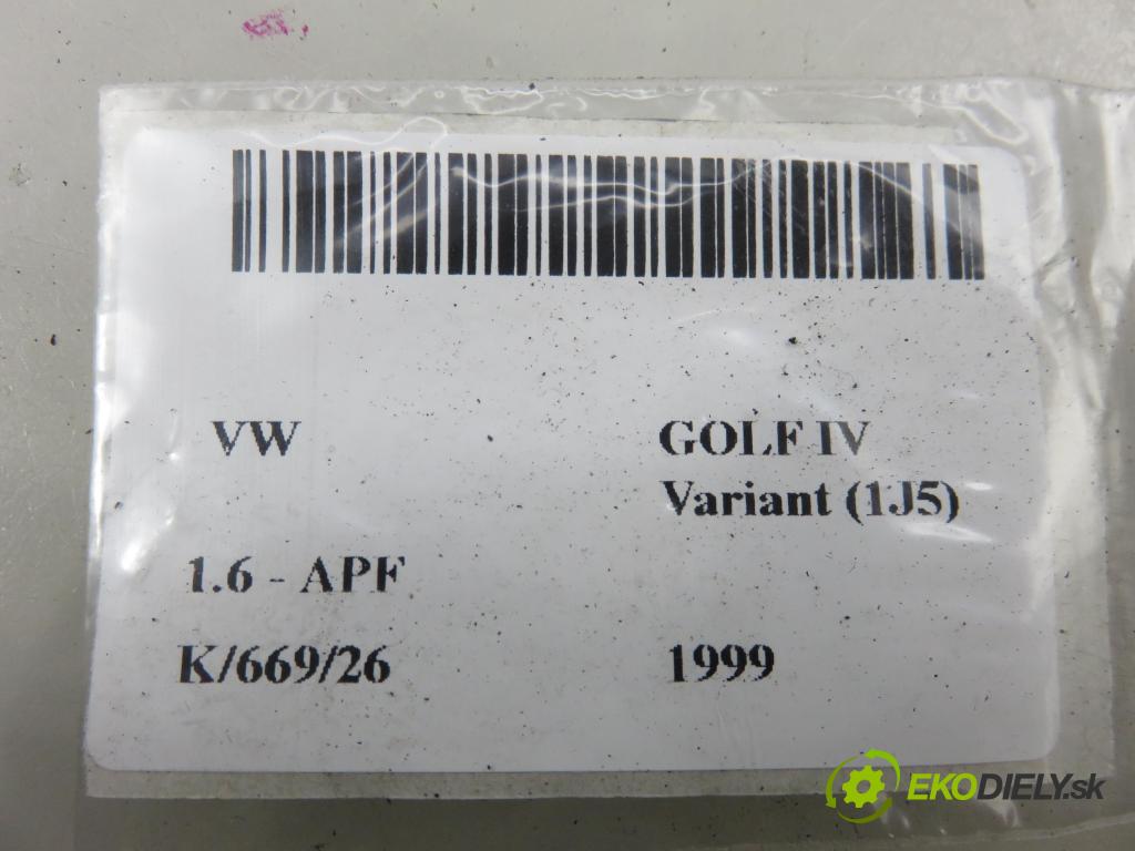 VW GOLF IV Variant (1J5) KOMBI 1999 74,00 1.6 - APF 1595,00 Riadiaca jednotka Motor 5WP4001905 ; 06A906033