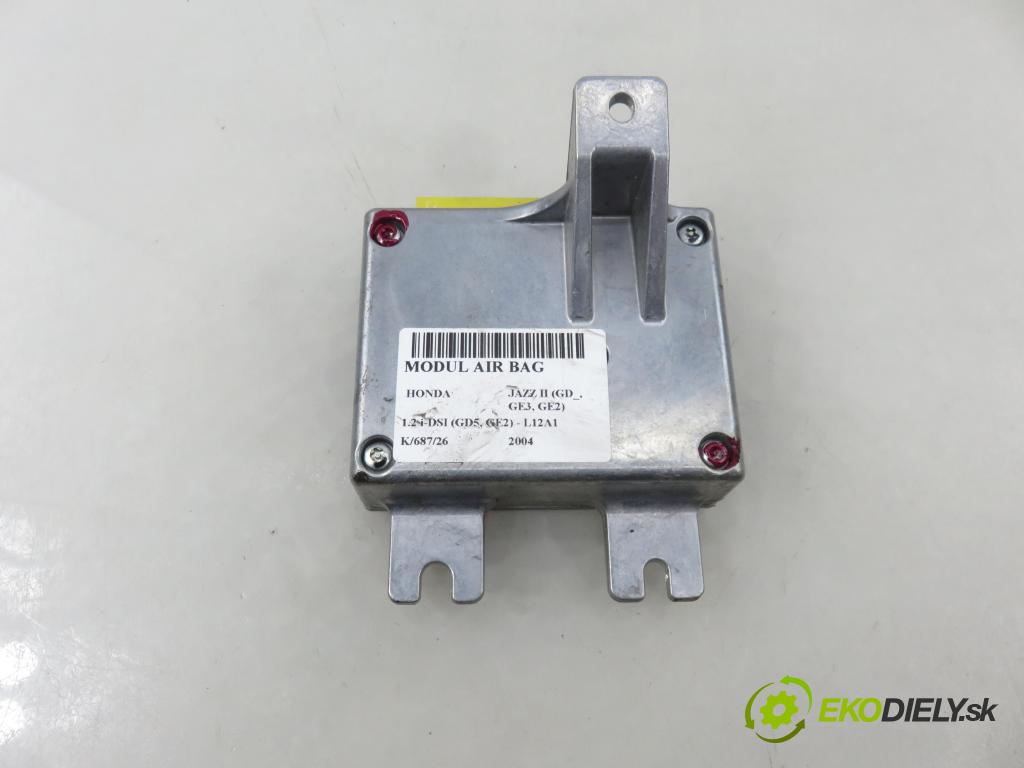 HONDA JAZZ II (GD_, GE3, GE2) HB 2004 57,00 1.2 i-DSI (GD5, GE2) - L12A1 1243,00 MODUL air BAG 77960SAAE812M1 ; 5WK43461