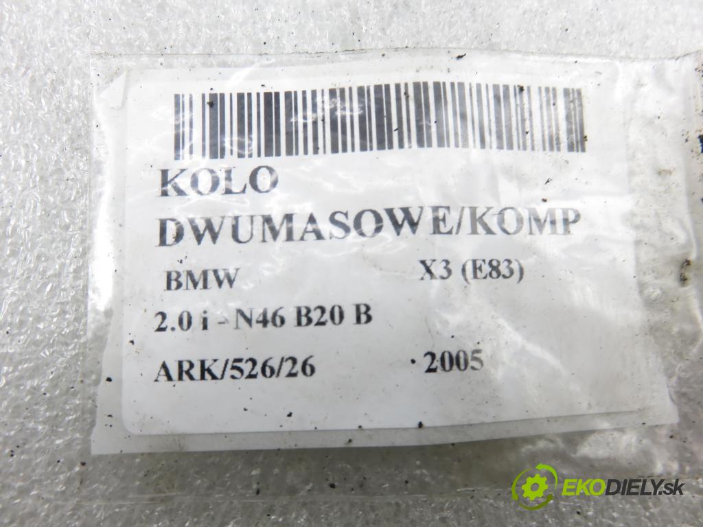 BMW X3 (E83) SUV 2005 110,00 2.0 i - N46 B20 B 1995,00 řemenice DUAL MASS / COMP 123046610 ; 323064210 ; 7541017