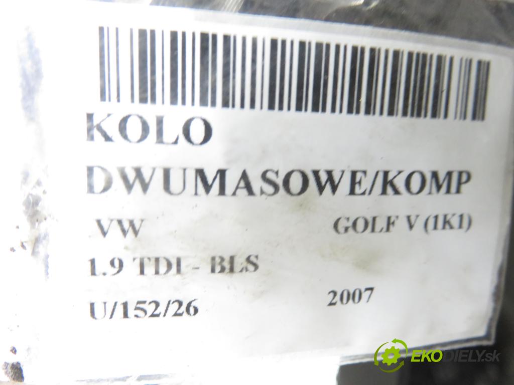 VW GOLF V (1K1) HB 2007 77,00 1.9 TDI - BLS 1896,00 řemenice DUAL MASS / COMP 3082000386 ; 1864000303