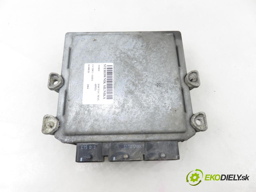 FORD FOCUS C-MAX (DM2) MINIVAN 2004 100,00 2.0 TDCi - G6DA 1997,00 řídící jednotka motora 3M5112A650ND ; 5WS40162DT