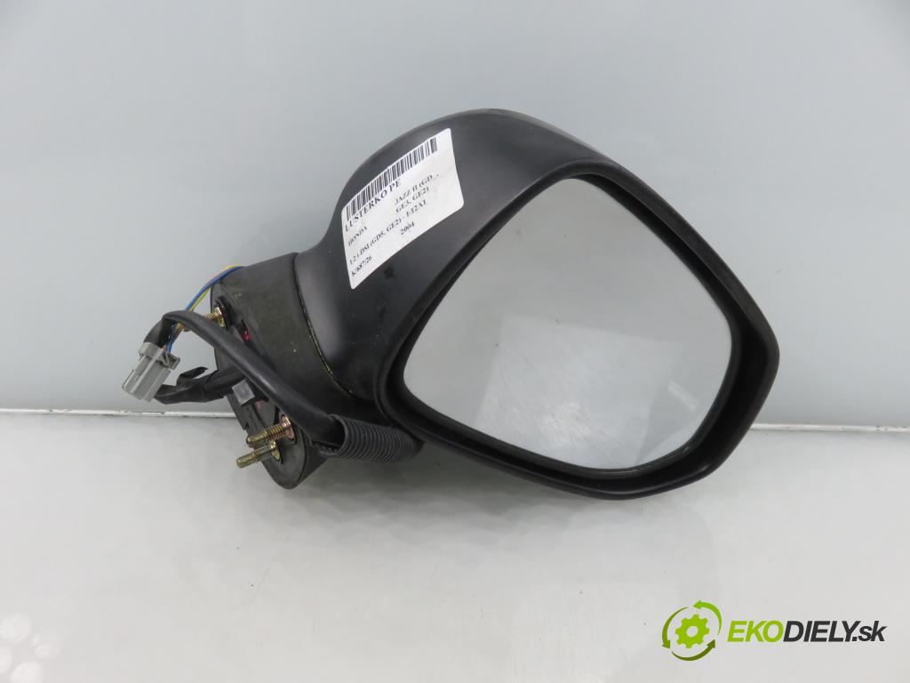 HONDA JAZZ II (GD_, GE3, GE2) HB 2004 57,00 1.2 i-DSI (GD5, GE2) - L12A1 1243,00 Spätné zrkadlo 