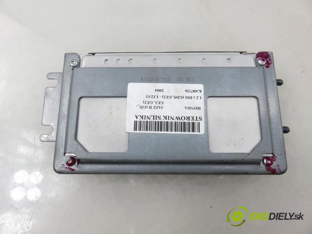 HONDA JAZZ II (GD_, GE3, GE2) HB 2004 57,00 1.2 i-DSI (GD5, GE2) - L12A1 1243,00 řídící jednotka motora 37820PWDG05 ; 0261208374
