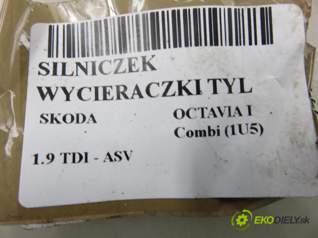 SKODA OCTAVIA I Combi (1U5) KOMBI 2001 81,00 1.9 TDI 110 - ASV 1896,00 motorek stěrače ZADNÍ: 1U9955711 ; 404683