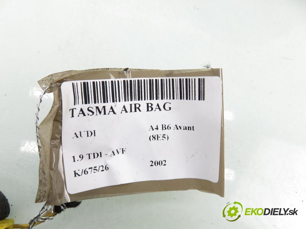 AUDI A4 Avant (8E5, B6) KOMBI 2002 96,00 1.9 TDI PD 130 - AVF 1896,00 PÁSKA: air BAG 8E0953541C