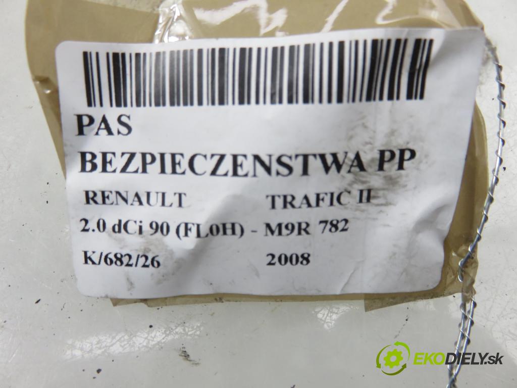 RENAULT TRAFIC II Skrzynia (FL) FURGON 2008 0,00 2.0 dCi 90 (FL0H) - M9R 782 1995,00 Držiak bezpečnostný PP 696522B ; 59767