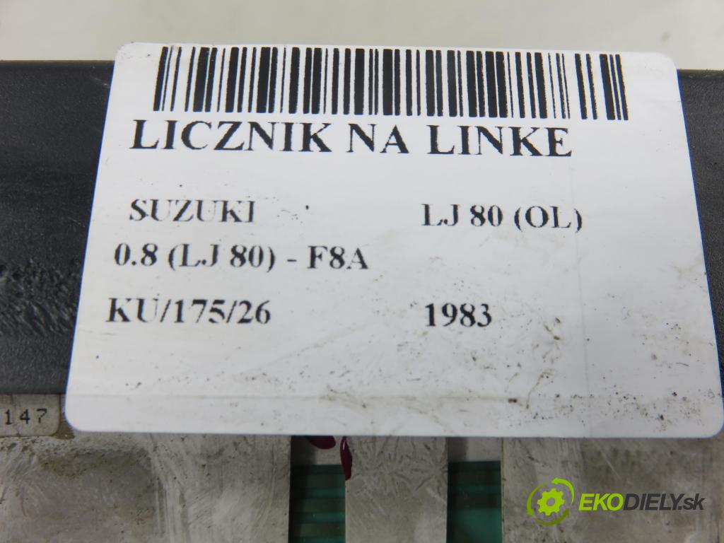 SUZUKI LJ 80 (OL) TERENOWY 1983 29,00 0.8 (LJ 80) - F8A 797,00 Prístrojovka na ODKAZ: 3410071A1 ; 3410050071