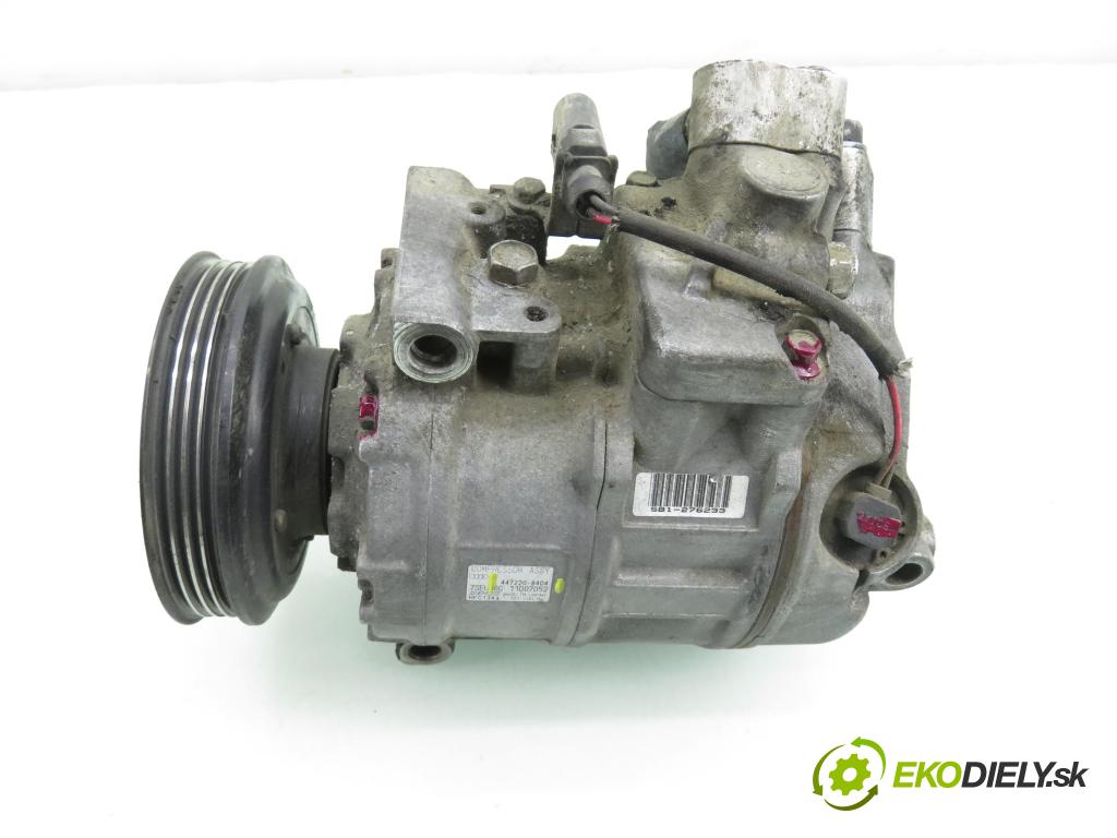 AUDI A4 Avant (8E5, B6) KOMBI 2002 96,00 1.9 TDI PD 130 - AVF 1896,00 KOMPRESOR: klimatizácie 4472208404 (Kompresor klimatizácie)