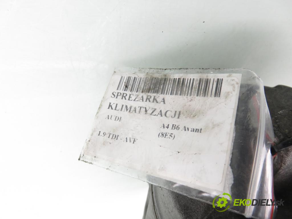 AUDI A4 Avant (8E5, B6) KOMBI 2002 96,00 1.9 TDI PD 130 - AVF 1896,00 KOMPRESOR: klimatizácie 4472208404 (Kompresor klimatizácie)