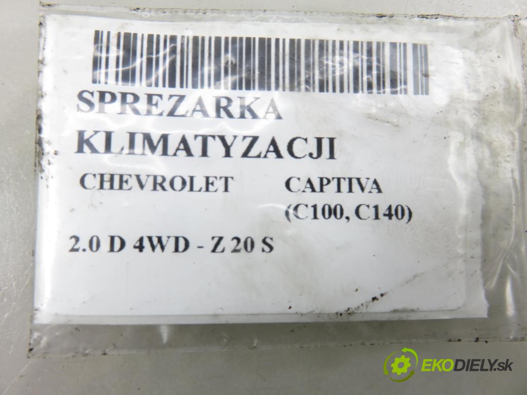 CHEVROLET CAPTIVA (C100, C140) SUV 2007 110,00 2.0 D 4WD 1991,00 KOMPRESOR: klimatizace 96629605 (Kompresor klimatizace)