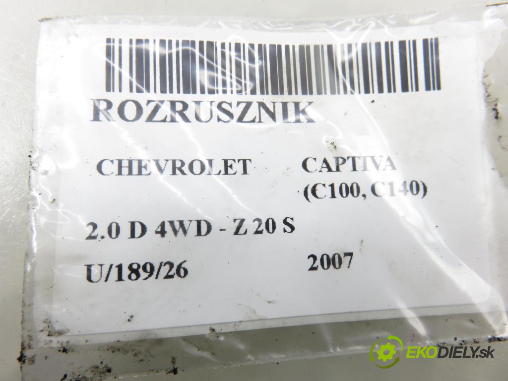 CHEVROLET CAPTIVA (C100, C140) SUV 2007 110,00 2.0 D 4WD 1991,00 Štartér (Štartér)