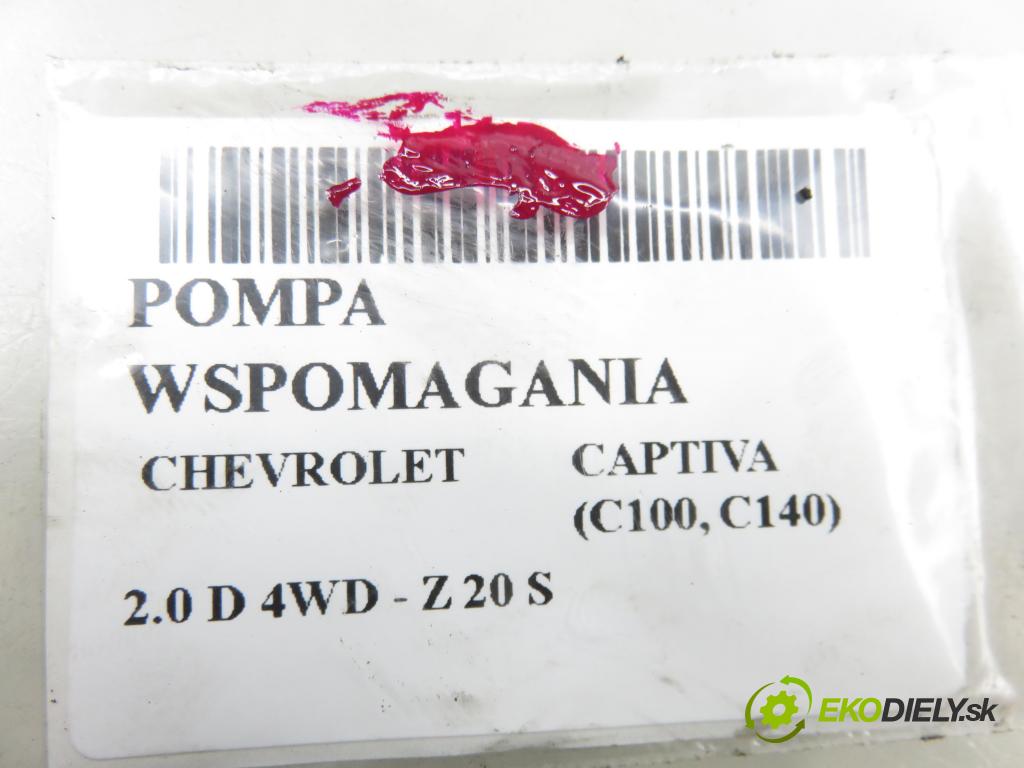 CHEVROLET CAPTIVA (C100, C140) SUV 2007 110,00 2.0 D 4WD 1991,00 Pumpa servočerpadlo 4901835 (Servočerpadlo)