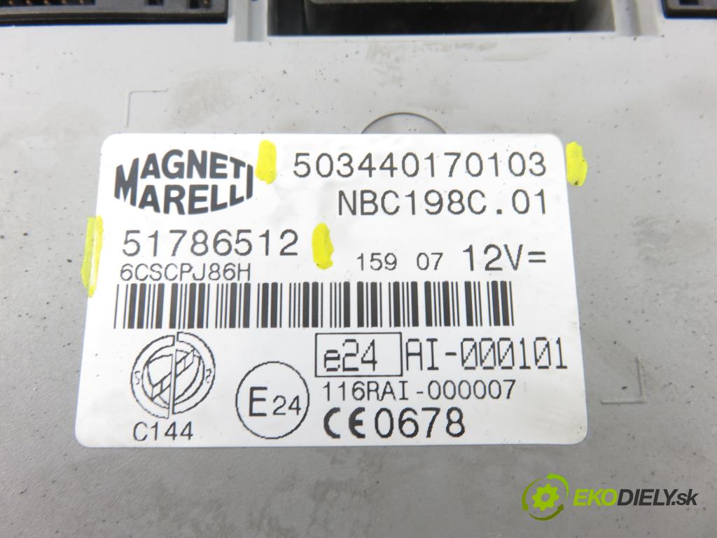 FIAT BRAVO II (198_) HB 2007 66,00 1.4 - 192 B2.000 1368,00 MODUL BSI 503440170103 ; 51786512