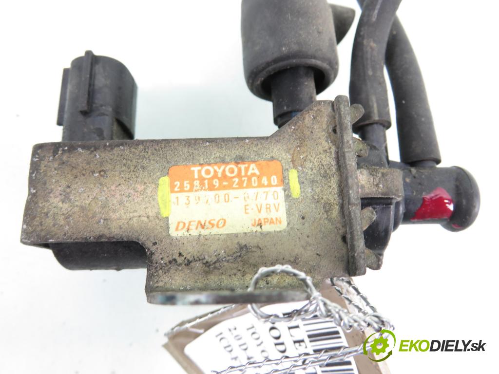 TOYOTA RAV 4 II (_A2_) SUV 2002 85,00 2.0 D-4D 4WD 116 - 1CD-FTV 1995,00 ELEKTROVENTIL: VAKUUM: 2581927040
