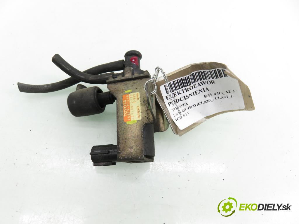 TOYOTA RAV 4 II (_A2_) SUV 2002 85,00 2.0 D-4D 4WD 116 - 1CD-FTV 1995,00 ELEKTROVENTIL: VAKUUM: 2581927040