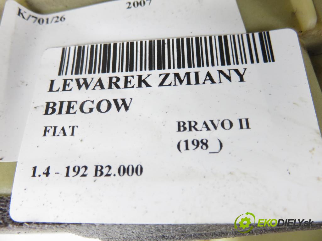 FIAT BRAVO II (198_) HB 2007 66,00 1.4 - 192 B2.000 1368,00 ZVEDÁK: 553499480