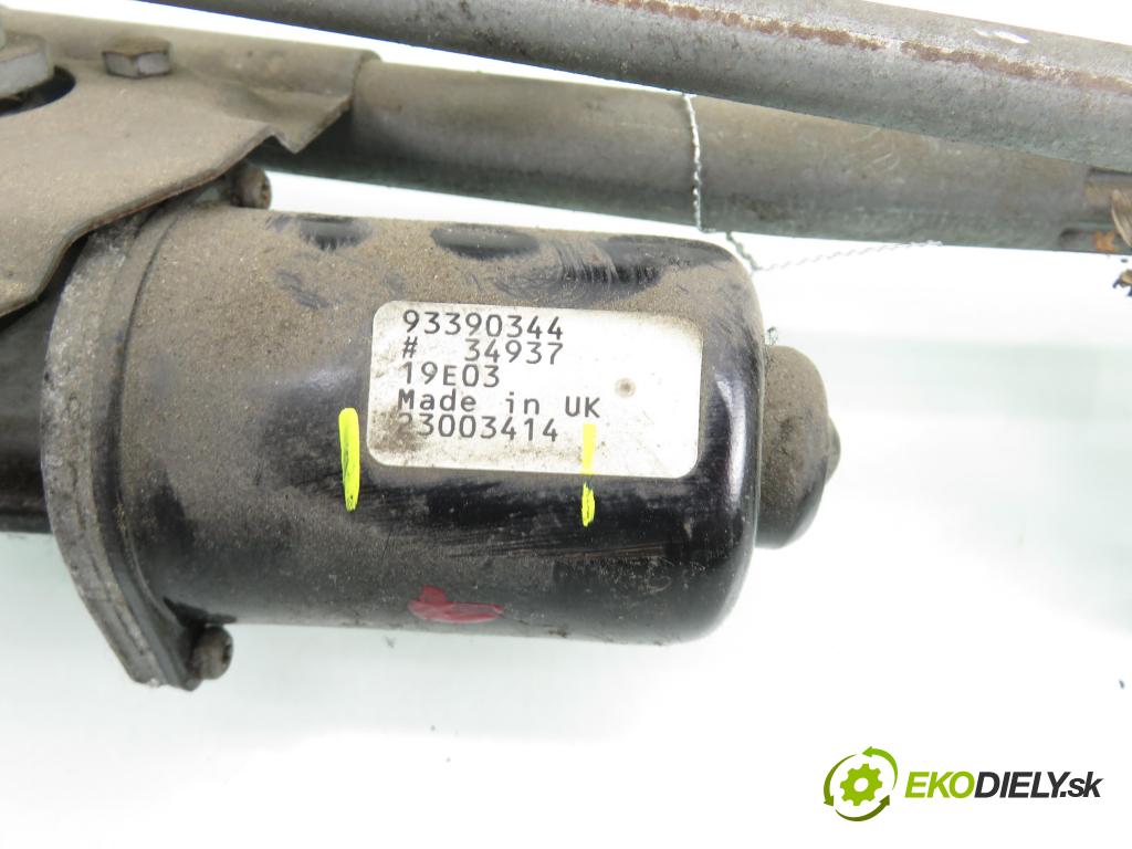 OPEL MERIVA A nadwozie wielkoprzestrzenne (MPV) (X03) MINIVAN 2003 74,00 1.6 16V - Z 16 XE 1598,00 Motorček stieračov 23003414