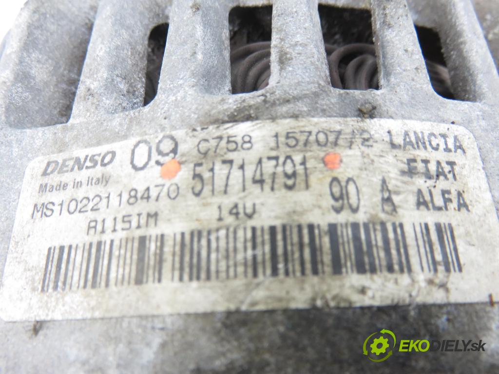 FIAT BRAVO II (198_) HB 2007 66,00 1.4 - 192 B2.000 1368,00 Alternátor 51714791 (Alternátor)